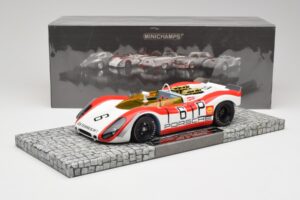 Porsche 908/02 Spyder #6 K. Lins / R. Attwood Nürburgring 1000km 1969 Minichamps 1:18 107692006 Метал — снимка 6 от 6