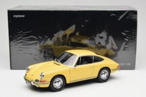 Porsche 911 901 Champagne Жълт Kyosho 1:18 08969Y Метал — снимка 8 от 8