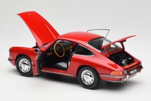 Porsche 911 901 Signal Червен Kyosho 1:18 08969R Метал — снимка 5 от 8