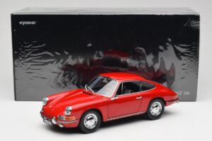 Porsche 911 901 Signal Червен Kyosho 1:18 08969R Метал — снимка 8 от 8