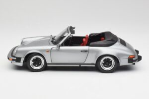 Porsche 911 930 Carrera 3.2 Кабриолет Сив Металик Minichamps 1:18 100063034 Метал — снимка 4 от 8
