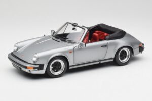 Porsche 911 930 Carrera 3.2 Кабриолет Сив Металик Minichamps 1:18 100063034 Метал