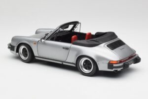 Porsche 911 930 Carrera 3.2 Кабриолет Сив Металик Minichamps 1:18 100063034 Метал — снимка 7 от 8