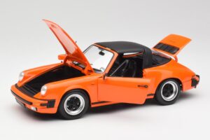 Porsche 911 930 Carrera 3.2 Targa Оранжев Minichamps 1:18 100063064 Метал — снимка 2 от 8