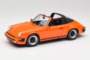 Porsche 911 930 Carrera 3.2 Targa Оранжев Minichamps 1:18 100063064 Метал