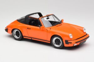 Porsche 911 930 Carrera 3.2 Targa Оранжев Minichamps 1:18 100063064 Метал — снимка 6 от 8