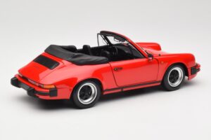 Porsche 911 930 Carrera 3.2 Cabriolet Guards Red Minichamps 1:18 110063030 Метал — снимка 3 от 8