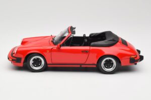 Porsche 911 930 Carrera 3.2 Cabriolet Guards Red Minichamps 1:18 110063030 Метал — снимка 4 от 8