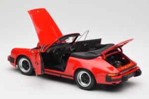 Porsche 911 930 Carrera 3.2 Cabriolet Guards Red Minichamps 1:18 110063030 Метал — снимка 5 от 8