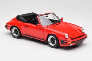 Porsche 911 930 Carrera 3.2 Cabriolet Guards Red Minichamps 1:18 110063030 Метал — снимка 6 от 8