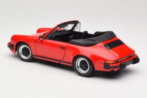 Porsche 911 930 Carrera 3.2 Cabriolet Guards Red Minichamps 1:18 110063030 Метал — снимка 7 от 8