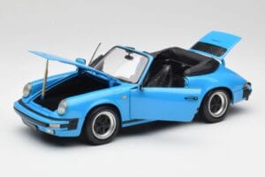 Porsche 911 930 Carrera Кабриолет Синьо Minichamps 1:18 100063032 Метал — снимка 2 от 8