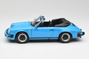 Porsche 911 930 Carrera Кабриолет Синьо Minichamps 1:18 100063032 Метал — снимка 4 от 8