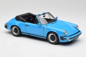 Porsche 911 930 Carrera Кабриолет Синьо Minichamps 1:18 100063032 Метал — снимка 6 от 8