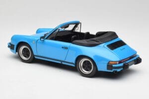 Porsche 911 930 Carrera Кабриолет Синьо Minichamps 1:18 100063032 Метал — снимка 7 от 8