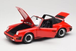 Porsche 911 930 Carrera Targa 3.2 Guards Red Minichamps 1:18 100063061 Метал — снимка 2 от 9