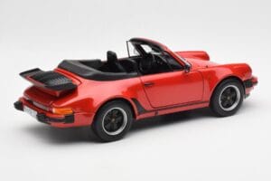 Porsche 911 930 Turbo Кабриолет Червен Norev 1:18 187664 Метал — снимка 3 от 8