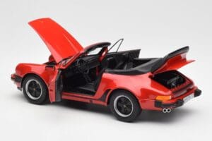 Porsche 911 930 Turbo Кабриолет Червен Norev 1:18 187664 Метал — снимка 5 от 8