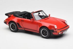 Porsche 911 930 Turbo Кабриолет Червен Norev 1:18 187664 Метал — снимка 6 от 8