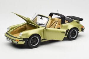 Porsche 911 930 Turbo Targa Зелен Металик Norev 1:18 187526 Метал — снимка 2 от 10