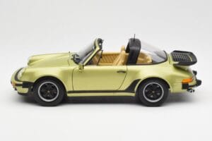 Porsche 911 930 Turbo Targa Зелен Металик Norev 1:18 187526 Метал — снимка 6 от 10