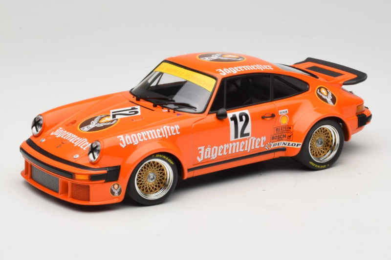Porsche 911 934 Jagermeister #12 H. Kelleners Winner ADAC Eifelrennen DRM 1976 Minichamps 1:18 155766412 Метал