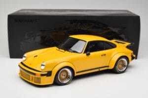 Porsche 911 934 RSR Жълт 1976 Minichamps 1:12 125766401 Метал — снимка 6 от 6
