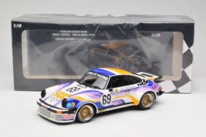 Porsche 911 934 Schiller Racing Team #69 R. Haldi / H. Vetsch 24 Hours of Le Mans 1976 Minichamps 1:18 155766469 Метал — снимка 6 от 6