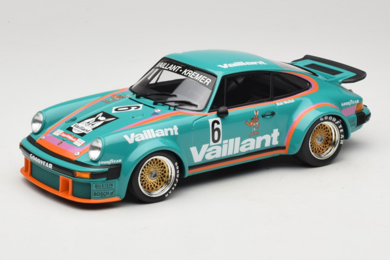 Porsche 911 934 Vaillant #6 B. Wollek Winner Norisring DRM 1976 Minichamps 1:18 155766406 Метал