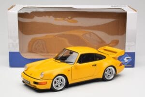 Porsche 911 964 3.8 RS Speed Yellow Solido 1:18 S1803401 Метал — снимка 7 от 7