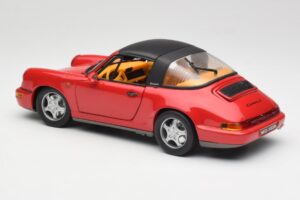 Porsche 911 964 Carrera 2 Targa Червен Anson 1:18 30305-W Метал — снимка 7 от 8