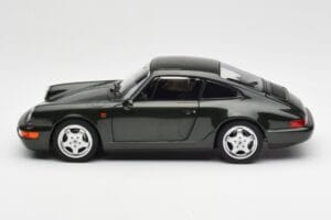 Porsche 911 964 Carrera 4 Зелен Металик Norev 1:18 187321 Метал — снимка 4 от 8