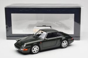 Porsche 911 964 Carrera 4 Зелен Металик Norev 1:18 187321 Метал — снимка 8 от 8