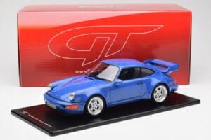 Porsche 911 964 RS 3.8 Син GT Spirit 1:18 GT003ZM Смола — снимка 6 от 6