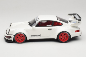 Porsche 911 964 RWB Hoonigan Бял GT Spirit 1:18 GT732 Смола — снимка 3 от 6