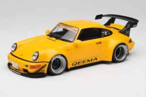 Porsche 911 964 RWB Keema Yellow GT Spirit 1:18 GT492 Смола