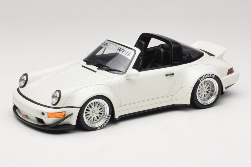 Porsche 911 964 RWB Targa Бял GT Spirit 1:18 GT188 Смола