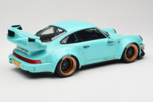 Porsche 911 964 RWB Tiffany GT Spirit 1:12 GT951 Смола — снимка 2 от 6