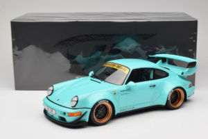 Porsche 911 964 RWB Tiffany GT Spirit 1:12 GT951 Смола — снимка 6 от 6