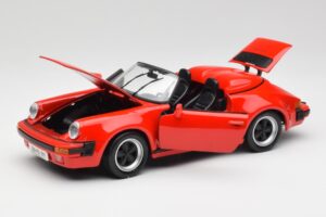 Porsche 911 964 Speedster Червен Maisto 1:18 37800-M2 Метал — снимка 2 от 8