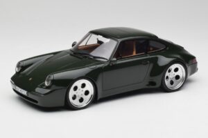 Porsche 911 964 Strosek Mega 30 Дъбово Зелено Металик GT Spirit 1:18 GT482 Смола