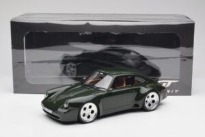 Porsche 911 964 Strosek Mega 30 Дъбово Зелено Металик GT Spirit 1:18 GT482 Смола — снимка 6 от 6