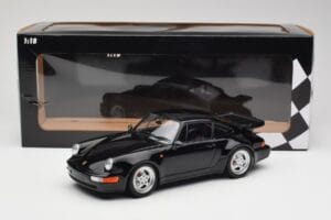 Porsche 911 964 Turbo Bad Boys Черен Minichamps 1:18 155069104 Метал — снимка 6 от 6
