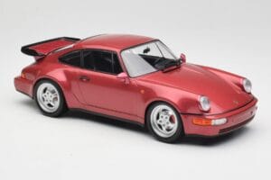 Porsche 911 964 Turbo Червен Minichamps 1:18 155069102 Метал — снимка 4 от 6