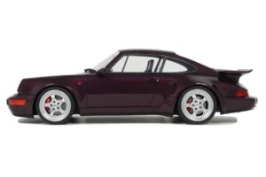 Porsche 911 964 Turbo S Лилав GT Spirit 1:18 GT499 Смола — снимка 3 от 5