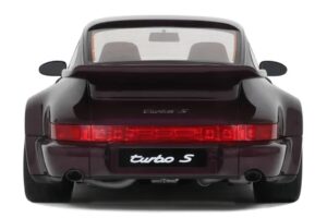 Porsche 911 964 Turbo S Лилав GT Spirit 1:18 GT499 Смола — снимка 5 от 5