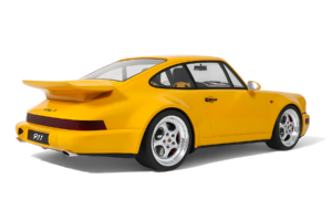 Porsche 911 964 Turbo S Speed Yellow GT Spirit 1:8 GTS801701 Смола — снимка 2 от 5