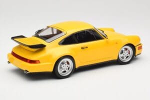 Porsche 911 964 Turbo Жълт Minichamps 1:18 155069100 Метал — снимка 2 от 6