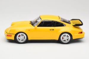 Porsche 911 964 Turbo Жълт Minichamps 1:18 155069100 Метал — снимка 3 от 6