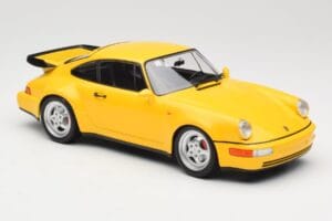 Porsche 911 964 Turbo Жълт Minichamps 1:18 155069100 Метал — снимка 4 от 6